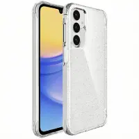 IMoshion Coque arrière Transparente Pailletée Samsung Galaxy A26 / A16 - Argent