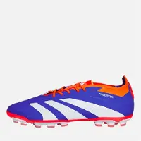 Adidas Chaussures de Football Homme Predator Elite Advancement Pack 2G/3G AG Gazon Synthétique Lucid Blue/Cloud White/Solar Red