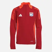 Adidas Haut d'entraînement Junior Garçon OL Olympique Lyon Team Power Red 2