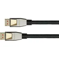 Python PYT M0258 Câble DisplayPort DP 1.4 8Ka60 Hz actif noir 10 m (10 m)