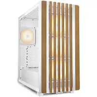 Sharkoon Boîtier PC ATX - - Rebel C70G RGB - Blanc - 4 Ventilateurs PWM 120 mm - Radiateur 360 mm