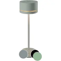 Leonardo Monza Akku Tischleuchte Weiss 76021
