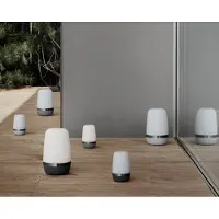 Blomus Luminaire Extérieur , Gris, Terrasse, Plastique