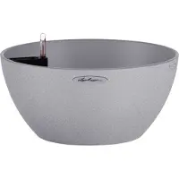 Lechuza Jardinière CUBETO Color 30 ALL-IN-ONE Gris pierre 13830