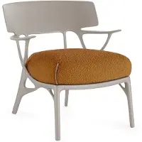 Kartell A.I. Lounge Indoor | Gray|Orange