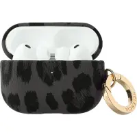 Selencia Coque Sabi motif panthère Apple Airpods Pro 3 - Midnight Black