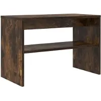vidaXL Armoire TV Chêne fumé 60 x 30 x 40 cm Bois composite