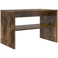 vidaXL Armoire TV Chêne fumé 60 x 35 x 40 cm Bois composite