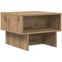 vidaXL Table basse en chêne Artisan 48 x 46 x 35 cm Bois composite