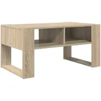 vidaXL Table basse chêne Sonoma 92 x 53 x 45 cm Bois composite