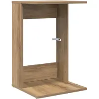 vidaXL Table d'appoint Chêne artisanal 40 x 38 x 62,5 cm