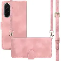 IMoshion Etui de télephone portefeuille avec cordon pour Samsung Galaxy A37 (5G) - Rose