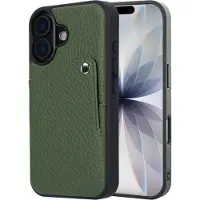 Selencia Coque Riva avec porte-cartes Apple iPhone 17 - Sage Green