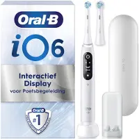 Oral-B iO Series 6N Blanc + Brossette iO Gentle Care Supplémentaire