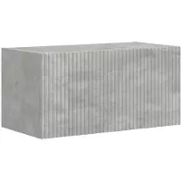 vidaXL Armoire TV murale béton 60 x 31 x 29,5 cm Bois composite