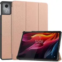 IMoshion Coque tablette Trifold pour Lenovo Tab K11 Plus - Rose Gold