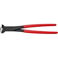 Knipex Pince coupante de devant noire atramentisée polie gainées en plastique 280 mm - 68 01 280