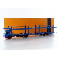 Ixo Models 1/43 - Man Car Transporter With Trailer - 1970 Ttrx034-
