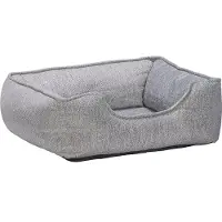 Beeztees Mua Panier Orthopédique pour Chien - Gris - 60 x 50 cm
