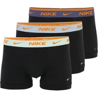 Nike Eday Trunk Boxers 3 Units Noir S Homme