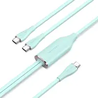 Vention Câble Usb-c Ctmgg Vers 2 Usb-c 1.5 M