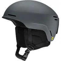 Smith - Casque de ski/snowboard - Method MIPS Matte Slate - Taille 51-55 cm - Gris