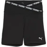 Puma Pantalon de sport 'Strong' noir / blanc