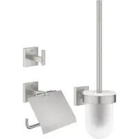 GROHE Start Cube QuickFix WC Set 3 in 1, collable, supersteel