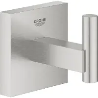 GROHE Start Cube QuickFix crochet pour peignoir, adhésif, supersteel
