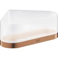 GROHE Tablette de douche d'angle Selection 41038 avec support warm sunset brossé