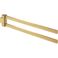 GROHE Porte-serviettes Selection double pivotant cool sunrise brossé 41063GN0