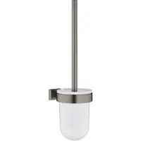 GROHE Ensemble brosse WC Essential Cube supersteel 40513DC1