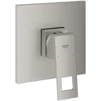 GROHE Mitigeur monocommande pour douche EUROCUBE supersteel