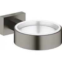 GROHE Support Essential Cube dur graphite brossé 40508AL1
