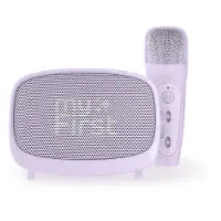 MyFirst Voice 2 Microphone interactif portable & haut-parleur sans fil, Violet