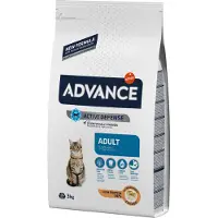 Advance Feline Adult Chicken Rice Cat Food 3kg Clair 3kg