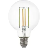 Eglo 110387, Ampoule intelligente, Transparente, Verre, E27, G95, Classique