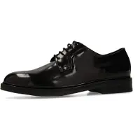 Manfield Chaussure à lacets noir