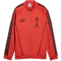 Puma Veste de sport 'AC Milan KING Anthem' canneberge / noir