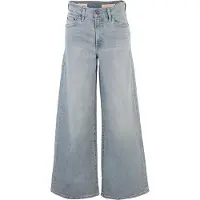 Levi's Jean '728 High Rise Wide Leg' bleu-gris