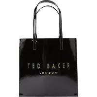 Ted Baker sac shopper Crinkon Crinkle Icon Bag Black noir