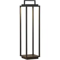 LUCANDE Luminaires d'extérieur , Elaja, dimmable, Noir, Terrasse, Métal, Moderne
