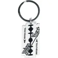 Judas Priest Porte-clefs de - British Steel - pour Indifférent - noir/argent - Taille Standard