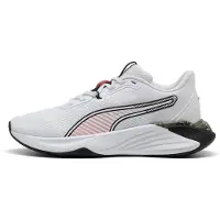 Puma Chaussure de sport rosé / noir / blanc