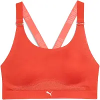 Puma 3d Sport Bra Orange S Femme