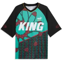 Puma Maillot 'King' turquoise / rouge foncé / noir / blanc