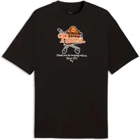 Puma T-shirt à manches courtes Varsity I, noir, taille L, homme, noir, taille L