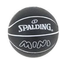 Spalding Ballon De Basket Spaldeen Mini Black Noir