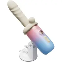 Lovense Spinel - vibromasseur à va-et-vient 3-en-1 (blanc)