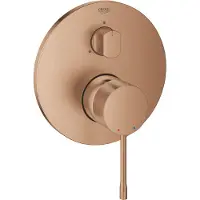 GROHE Essence New Robinet de douche encastré - 2 boutons - mitigeur - brushed warm sunset 24092DL1